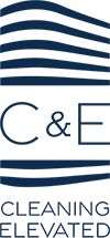 C&E Building Maintenance logo